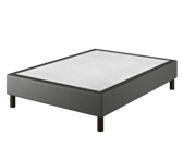 Sommier Tapissier Cronos Noir - 140x190 cm