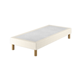 Sommier Cosmos Deco Boucle Blanc - 90x200 cm