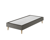 Sommier Cosmos Deco Gris - 120x190 cm