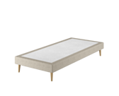 Sommier Tapissier Cirse Deco Beige - 80x200 cm