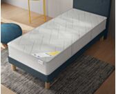 Sommier Tapissier Cirse Deco Bleu - 140x190 cm