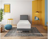 Sommier Tapissier Cirse Deco Noir - 70x200 cm