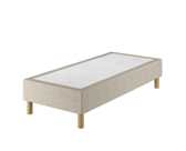 Sommier Tapissier Cronos Beige - 90x190 cm