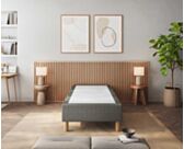 Sommier Tapissier Cronos Gris - 70x200 cm