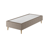 Sommier Tapissier Cronos Taupe - 90x200 cm