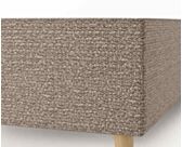 Sommier Tapissier Cronos Taupe - 90x200 cm