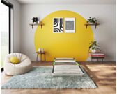 Lot de 4 pieds vernis clair Sedac - H22 cm