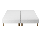 Ensemble matelas Aurore / sommier Cirse - (x2) 80x200cm - 160x200 cm