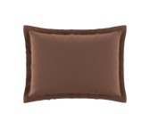 Taie d'oreiller Coton Taupe - 50x70 cm