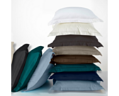 Taie d'oreiller Coton Bleu - 63x63 cm