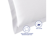 Taie d'oreiller Coton Blanc - 40x60 cm