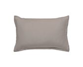Taie d'oreiller percale Gris Clair  - 50x70 cm