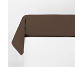 Taie de traversin rond Taupe - 85x160 cm