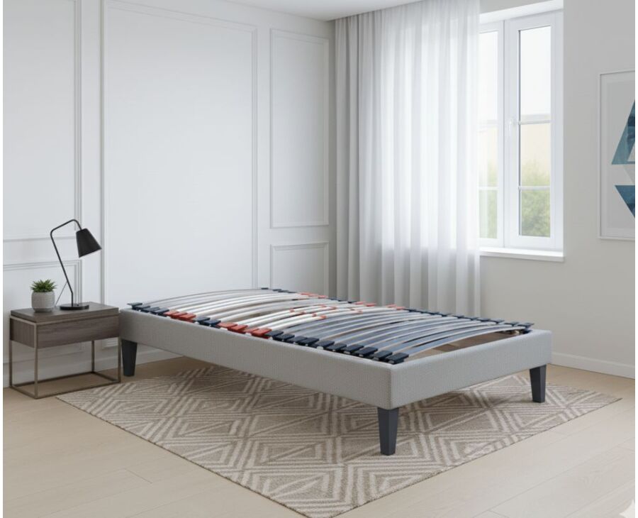 Sommier électrique Essentiel Plus Gris – 90x190 cm main product photo