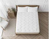 Matelas à ressorts ensaché Hybride 90x190 cm 