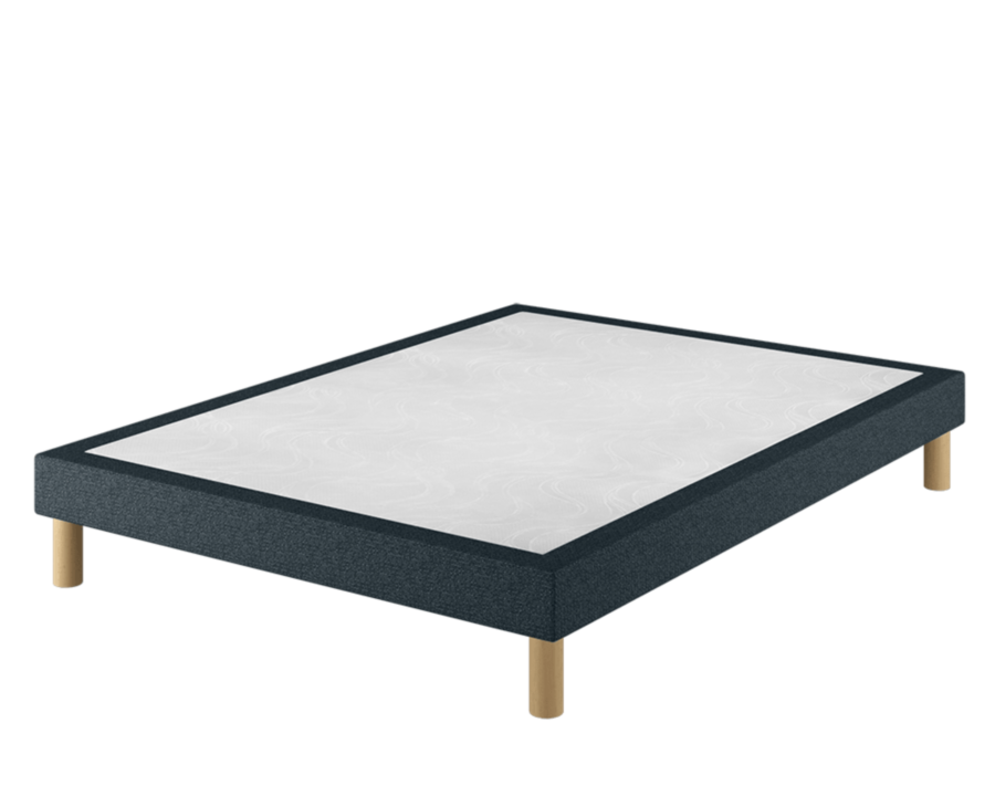 Sommier Tapissier Cirse Deco Bleu - 140x190 cm