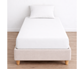 Drap-housse 100% Coton Olive - Bonnet 25