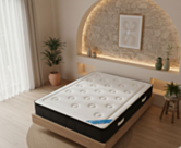 Matelas 140x190 à mousse à haute résilience 