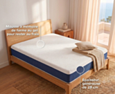 Matelas à mousse rafraichissante 