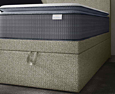 Lit Coffre Cassia Beige - 180x200 cm