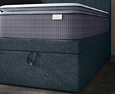 Lit Coffre Cassia Bleu - 90x200 cm