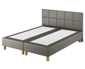 Boxspring Coventry Cabernet Anthracite - 140x190 cm