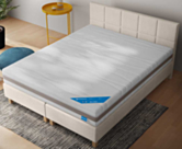 Boxspring Coventry Merlot Ecru - 140x200 cm