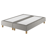 Boxspring Coventry Merlot Gris - 180x200 cm