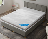 Boxspring Dayton Cabernet Anthracite - 90x200 cm