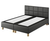 Boxspring Dayton Cabernet Noir - 140x200 cm