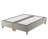 Boxspring Dayton Merlot Gris- 140x200 cm