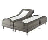 Boxspring Eton Electrique Cabernet Anthracite - 90x190 cm