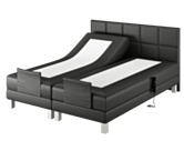 Boxspring Eton Electrique Cabernet Noir - 140x200 cm