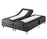 Boxspring Eton Electrique Cabernet Noir - 140x200 cm