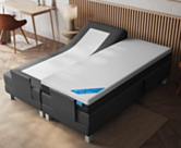 Boxspring Eton Electrique Cabernet Noir - 180x200 cm