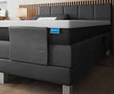 Boxspring Eton Electrique Cabernet Noir - 140x200 cm