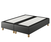 Boxspring Forbes Cabernet Noir - 140x190 cm