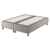 Boxspring Forbes Merlot Gris - 180x200 cm