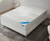 Lit German Confort Blanc  - 90x190 cm