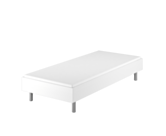 Bed German Blanc - 90x190 cm