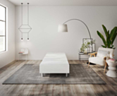 Lit German Confort Blanc - 90x200 cm