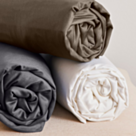 Drap-housse Coton Zinc Bonnet 30 - 90x190 cm