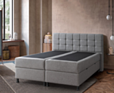 Lit Coffre Omega Gris - 160x200 cm