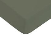 Drap-housse Coton Kaki Bonnet 25 - 200x200 cm
