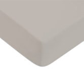 Drap-housse Percale Gris Clair Bonnet 35 - 160x200 cm