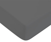 Drap-housse Percale Gris Foncé Bonnet 35 - 160x200 cm