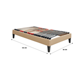 Sommier électrique Essentiel plus 80x190 cm 
Sommier électrique 