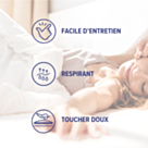 Drap-housse Coton Vison Bonnet 25 - 160x200 cm