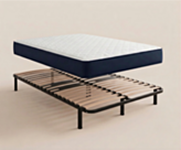 Ensemble matelas Flora / Sommier Optikit - 140x190 cm 