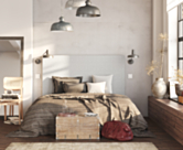 Tête de lit Kahaia Page Ashgrey 100 - H120 cm